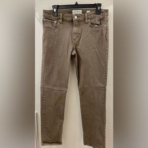 Lucky Brand Women Jeans Khaki